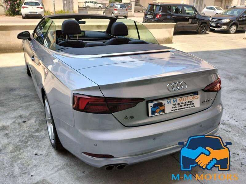 Usata Audi A5 Cabriolet Business 190 CV (139 kW) 2019 Argento Cabrio