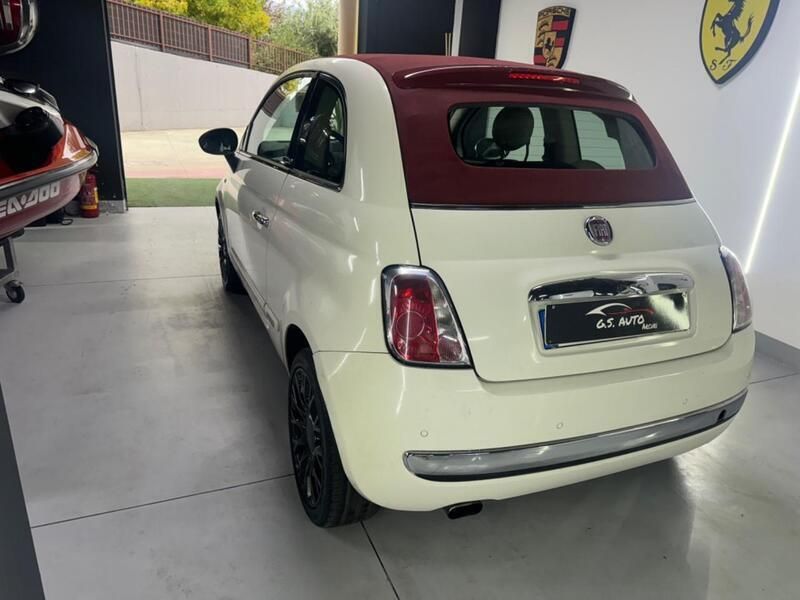 Usata Fiat 500C Lounge 95 CV (69 kW) 2011 Bianco Cabrio