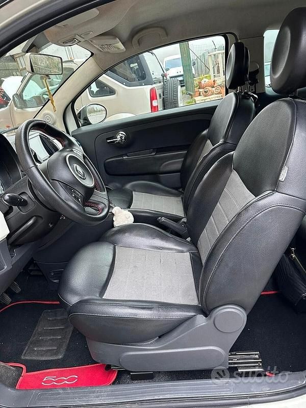 Usata Fiat 500 Pop 75 CV (55 kW) 2008 Bianco Berlina