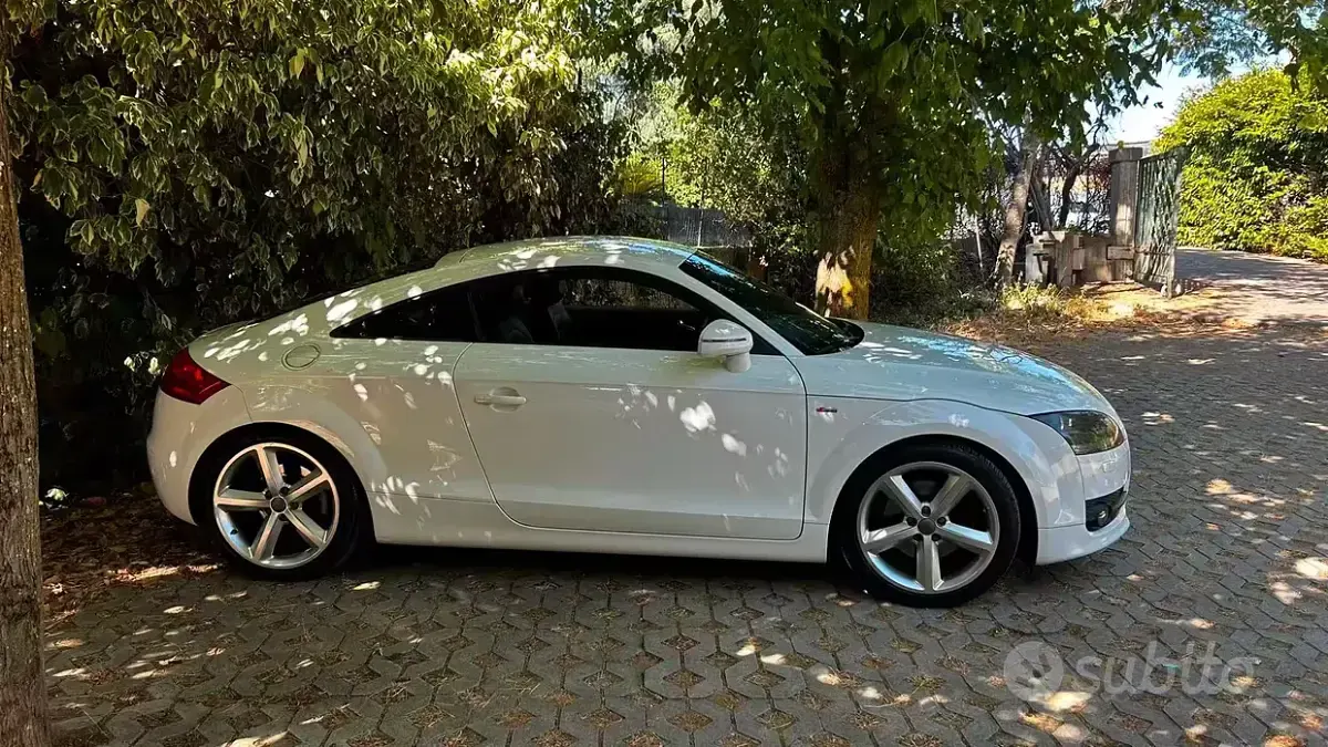 Usata Audi TT S-Line 200 CV (147 kW) 2007 Bianco Coupé
