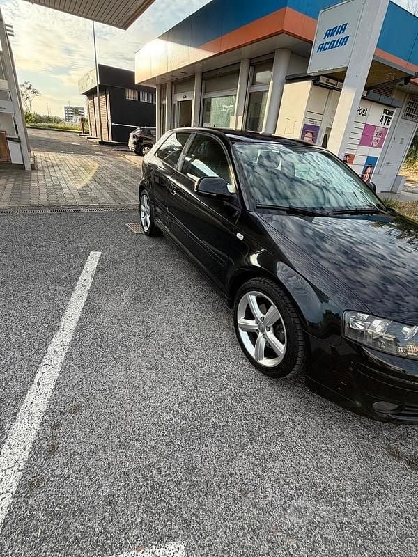 Usata Audi A3 140 CV (102 kW) 2007 Nero Utilitaria