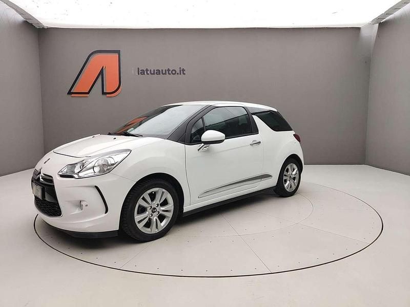Usata DS Automobiles DS3 So Chic 110 CV (80 kW) 2016 Bianco Utilitaria