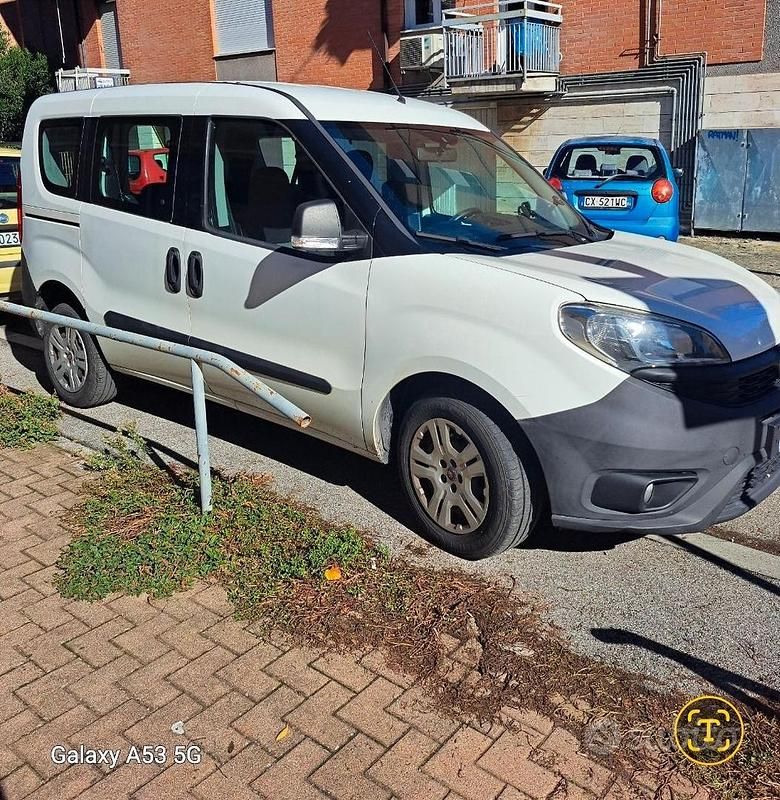 Usata Fiat Doblò 2015 Bianco Monovolume