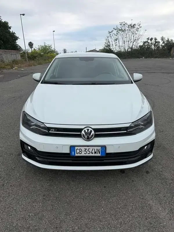 Usata VW Polo Sportline 95 CV (69 kW) 2020 Bianco Utilitaria