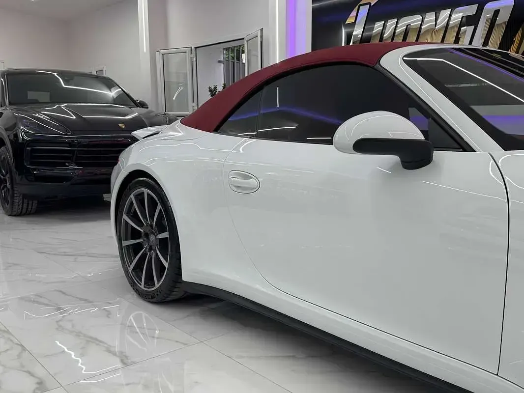 Usata Porsche 911 Carrera 4S Cabriolet 400 CV (294 kW) 2014 Bianco Cabrio