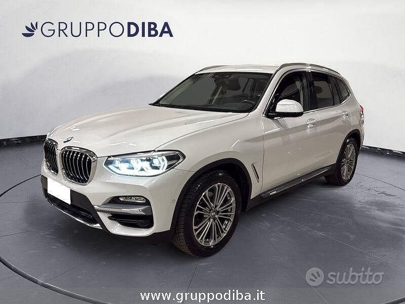 Usata BMW X3 Luxury Line 190 CV (139 kW) 2019 Bianco SUV