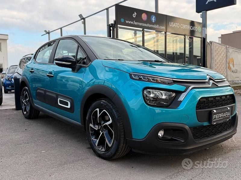 Usata Citroën C3 PureTech 83 CV (61 kW) 2021 Blu Utilitaria