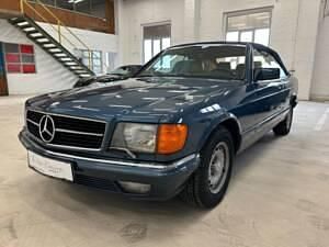 Usata Mercedes 500 230 CV (169 kW) 1982 Blu Cabrio