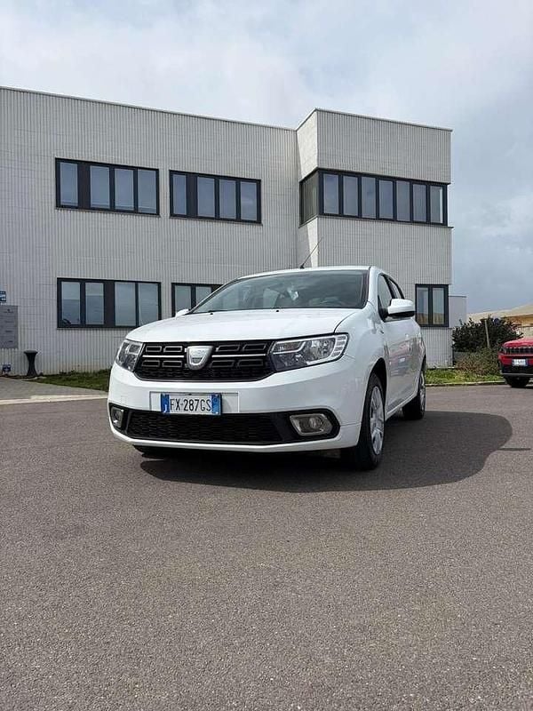 Usata Dacia Sandero 75 CV (55 kW) 2019 Bianco Utilitaria