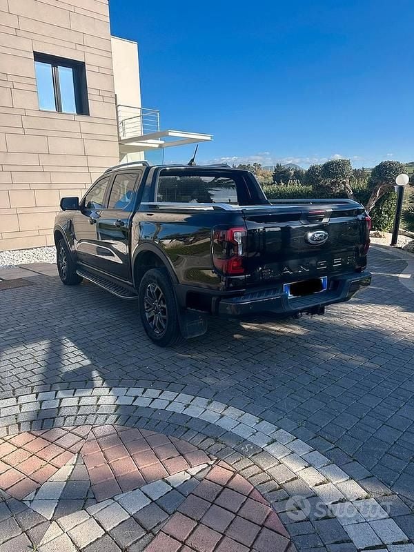 Usata Ford Ranger Wildtrack 205 CV (150 kW) 2023 Nero Pick-up