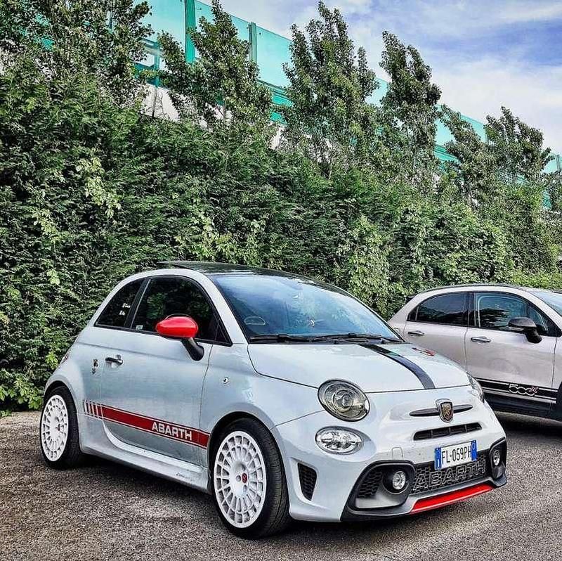 Usata Abarth 595 Pista 160 CV (117 kW) 2017 Grigio Utilitaria