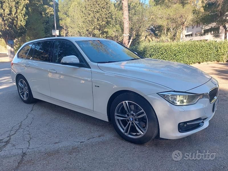 Usata BMW 316 Efficient Dynamics 116 CV (85 kW) 2013 Bianco Station wagon