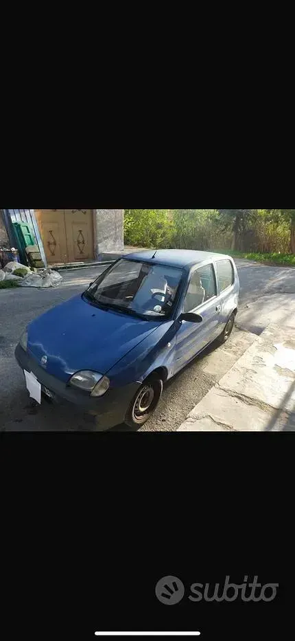 Usata Fiat 600 2002 Blu Utilitaria