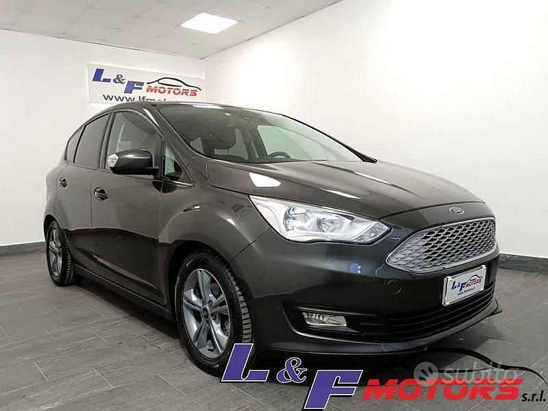 Gebraucht Ford C-MAX Titanium 120 PS (88 kW) 2018 Grau Van / Kleinbus