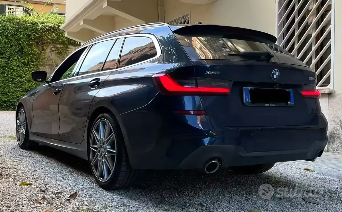 Usata BMW 320 M Sport 190 CV (139 kW) 2019 Blu Station wagon