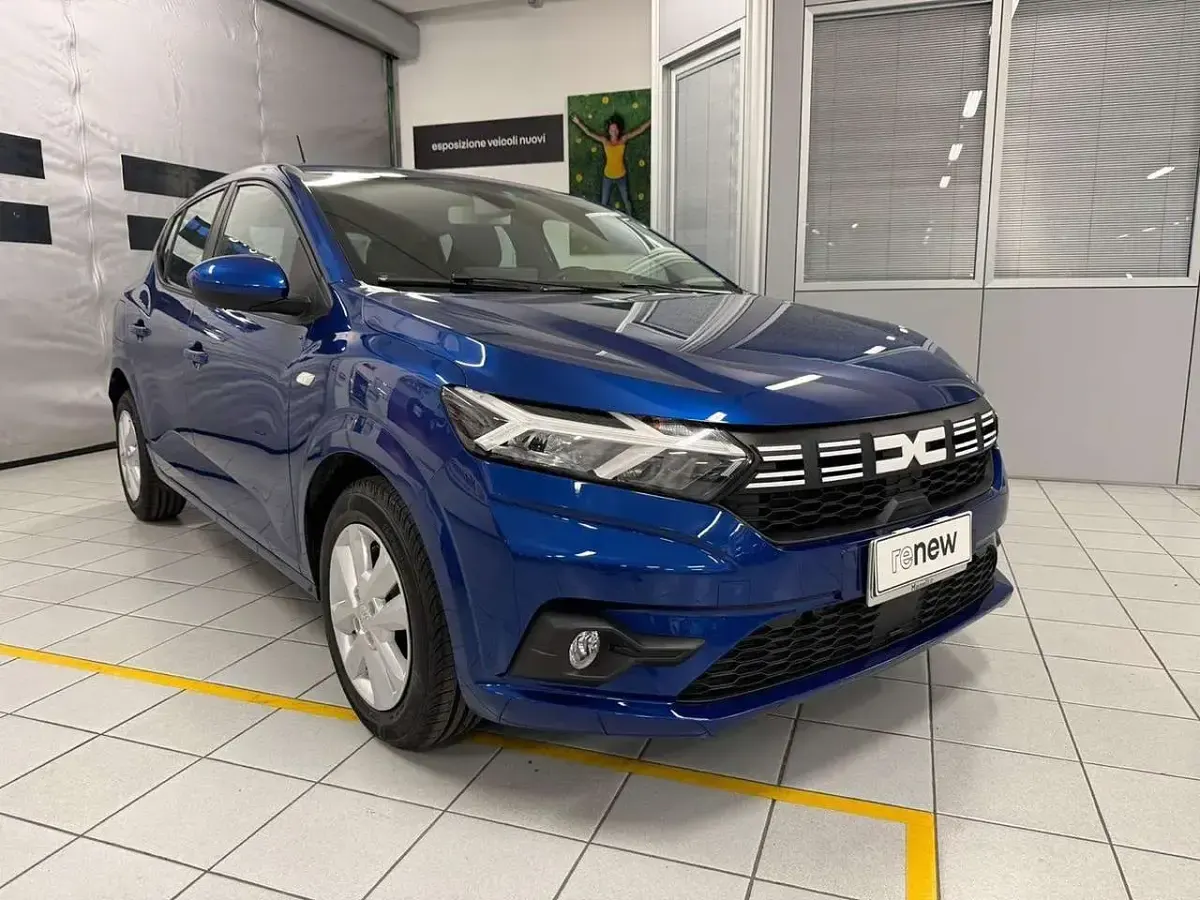 Usata Dacia Sandero Expression 91 CV (66 kW) 2023 Blu/azzurro Berlina