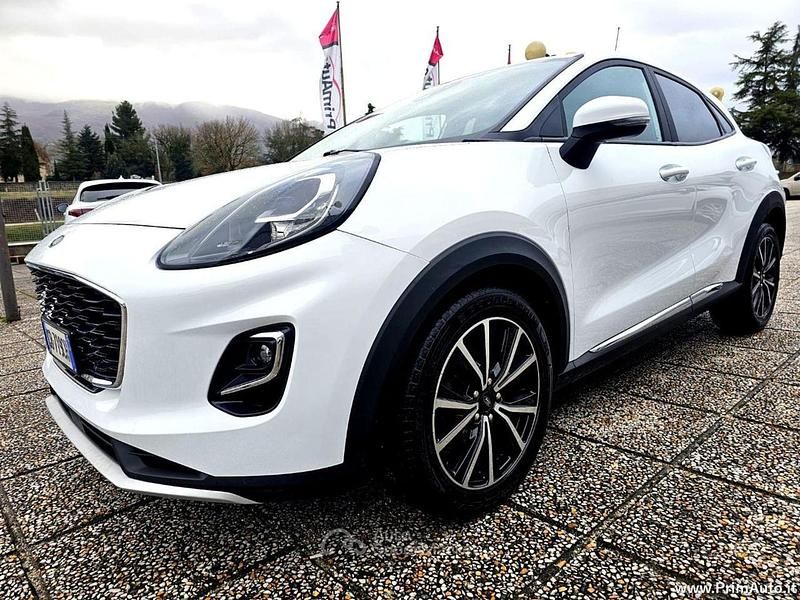 Usata Ford Puma Titanium 125 CV (91 kW) 2020 Bianco SUV