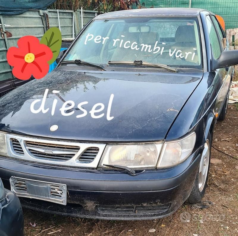 Usata Saab 9-3 125 CV (91 kW) 2000 Blu Berlina