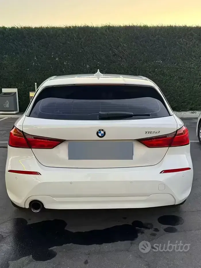 Usata BMW 116 116 CV (85 kW) 2020 Bianco Utilitaria