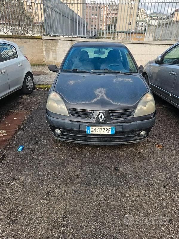Usata Renault Clio II 2003 Nero Utilitaria