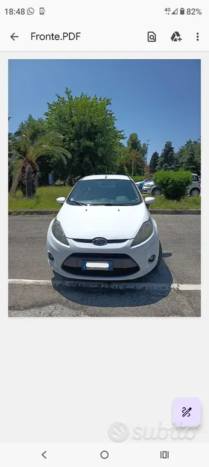Usata Ford Fiesta 68 CV (50 kW) 2011 Utilitaria