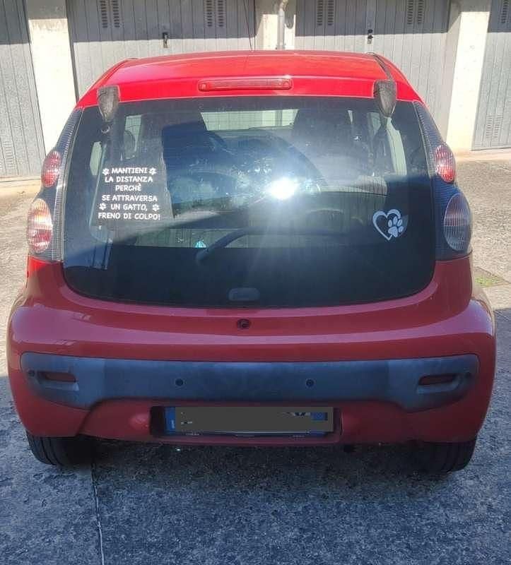 Gebraucht Citroën C1 68 PS (50 kW) 2009 Rot Kleinwagen