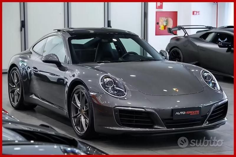 Usata Porsche 911 Carrera 370 CV (272 kW) 2017 Grigio Coupé