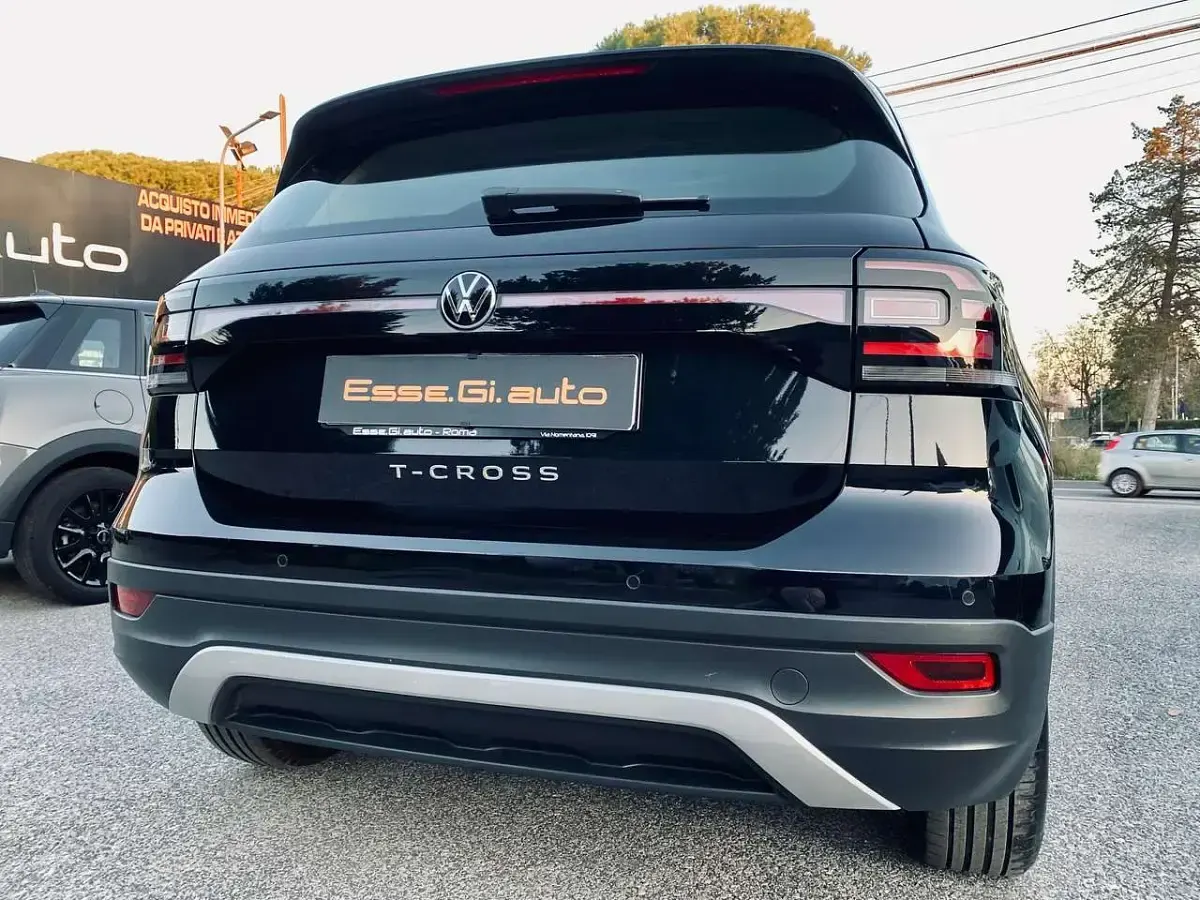 Usata VW T-Cross Style 95 CV (69 kW) 2021 Nero SUV
