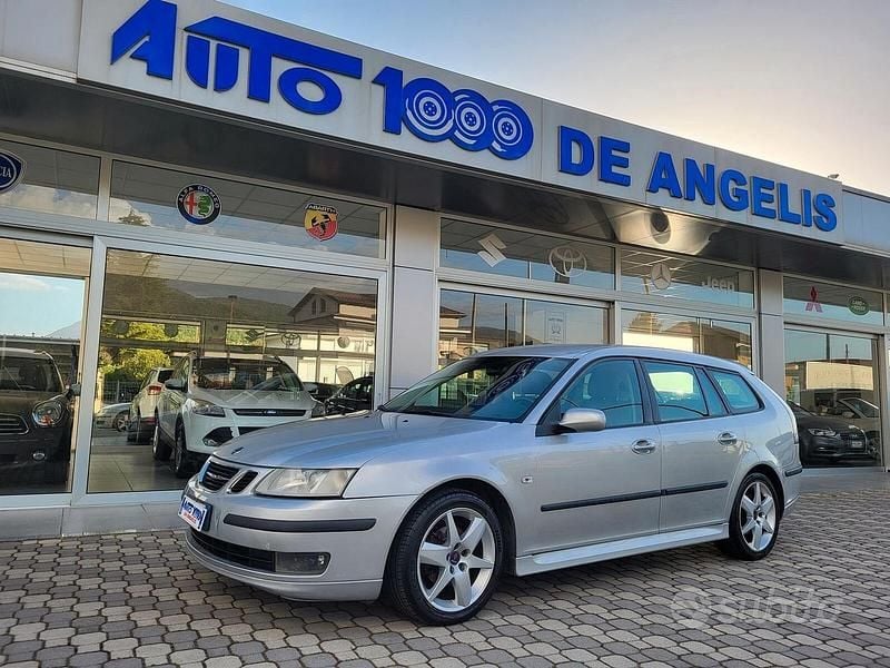 Usata Saab 9-3 Vector 150 CV (110 kW) 2007 Grigio Station wagon