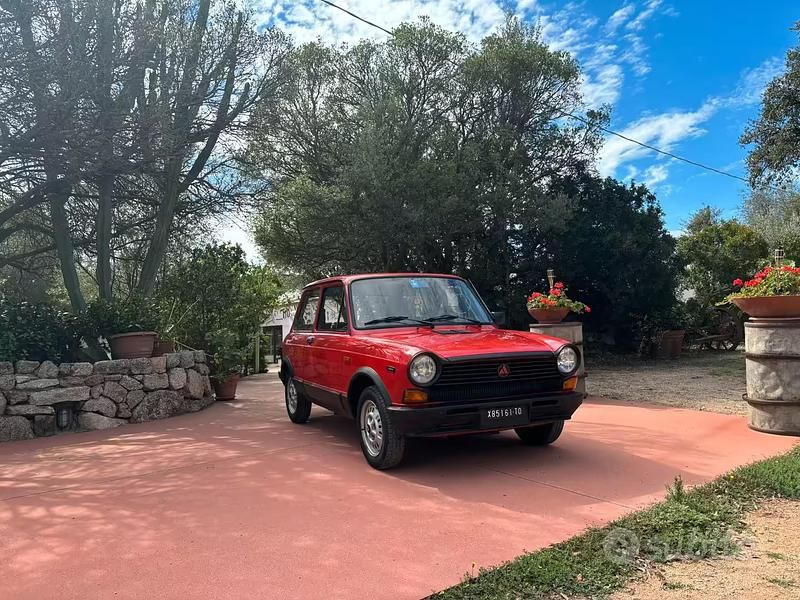 Usata Autobianchi A112 1983 Rosso Utilitaria
