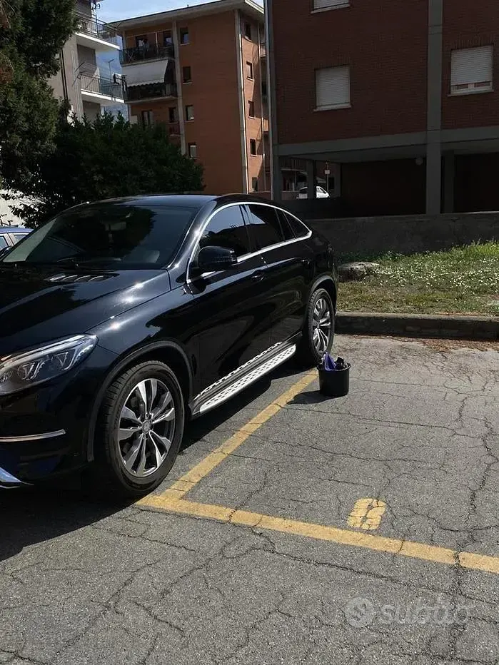 Usata Mercedes GLE350 258 CV (189 kW) 2015 Nero SUV