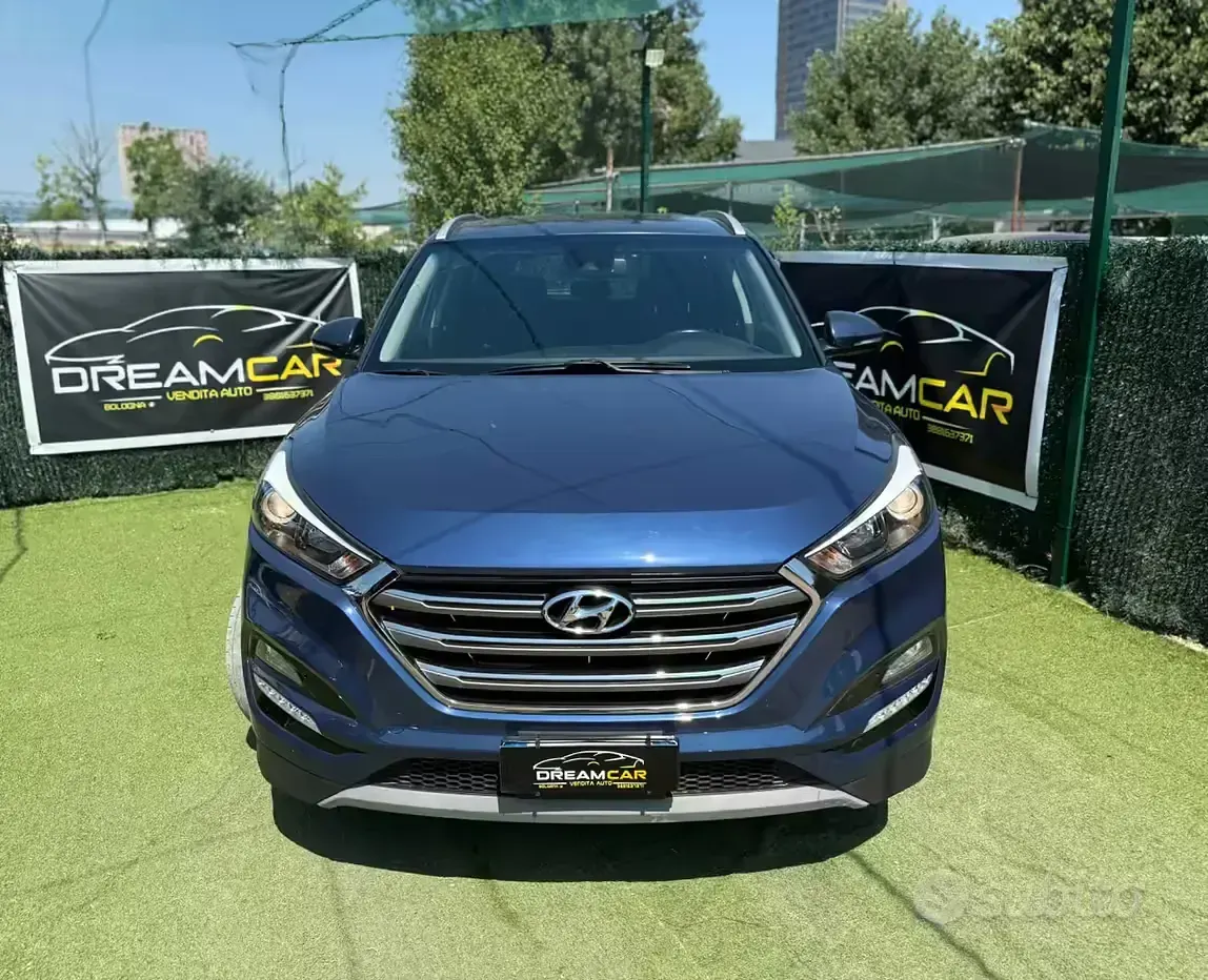Usata Hyundai Tucson 141 CV (103 kW) 2018 Bluazzurro SUV