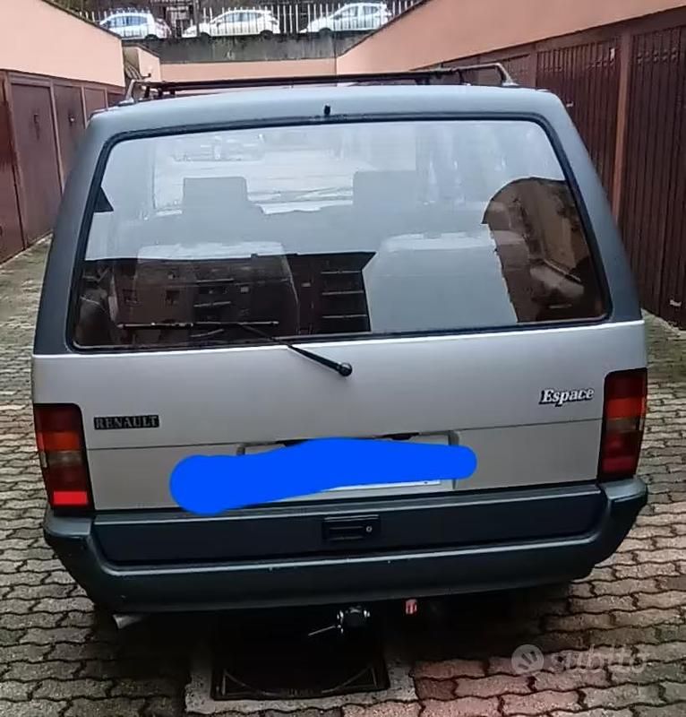Usata Renault Espace 101 CV (74 kW) 1988 Grigio Monovolume