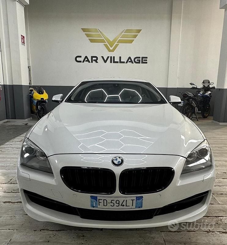 Usata BMW 640 313 CV (230 kW) 2014 Bianco Coupé