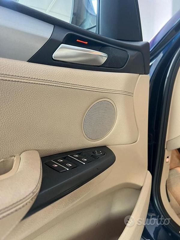 Usata BMW X3 Efficient Dynamics 184 CV (135 kW) 2011 Blu SUV