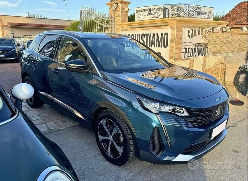 Usata Peugeot 3008 GTi 131 CV (96 kW) 2020 Blu SUV