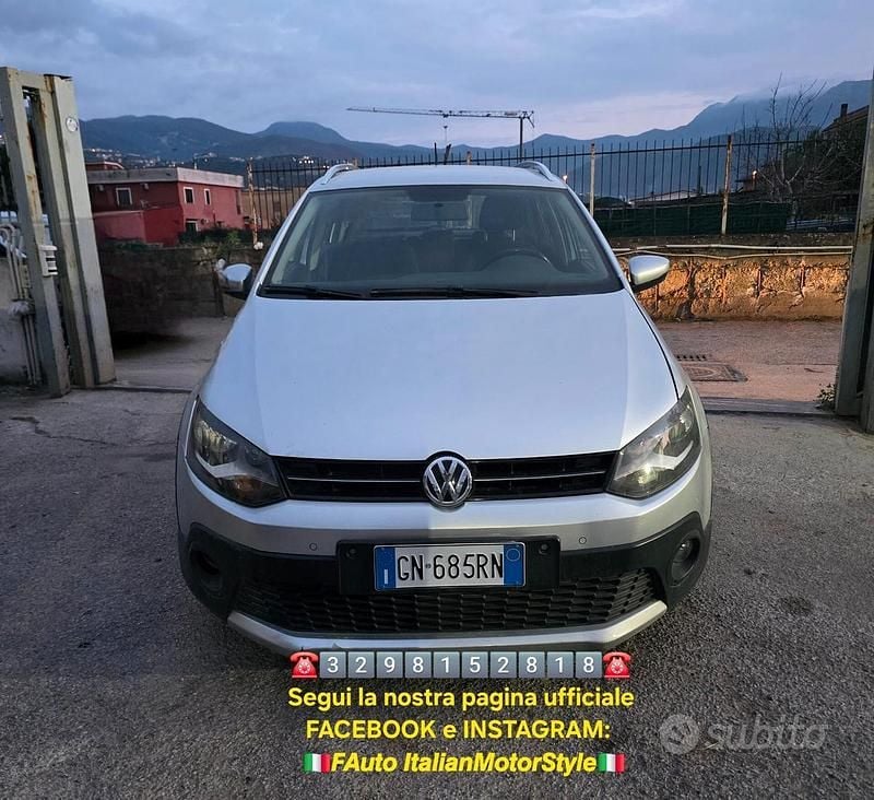 Usata VW Polo Cross 90 CV (66 kW) 2017 Grigio Utilitaria
