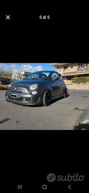 Usata Abarth 595 Competizione 2012 Nero Cabrio