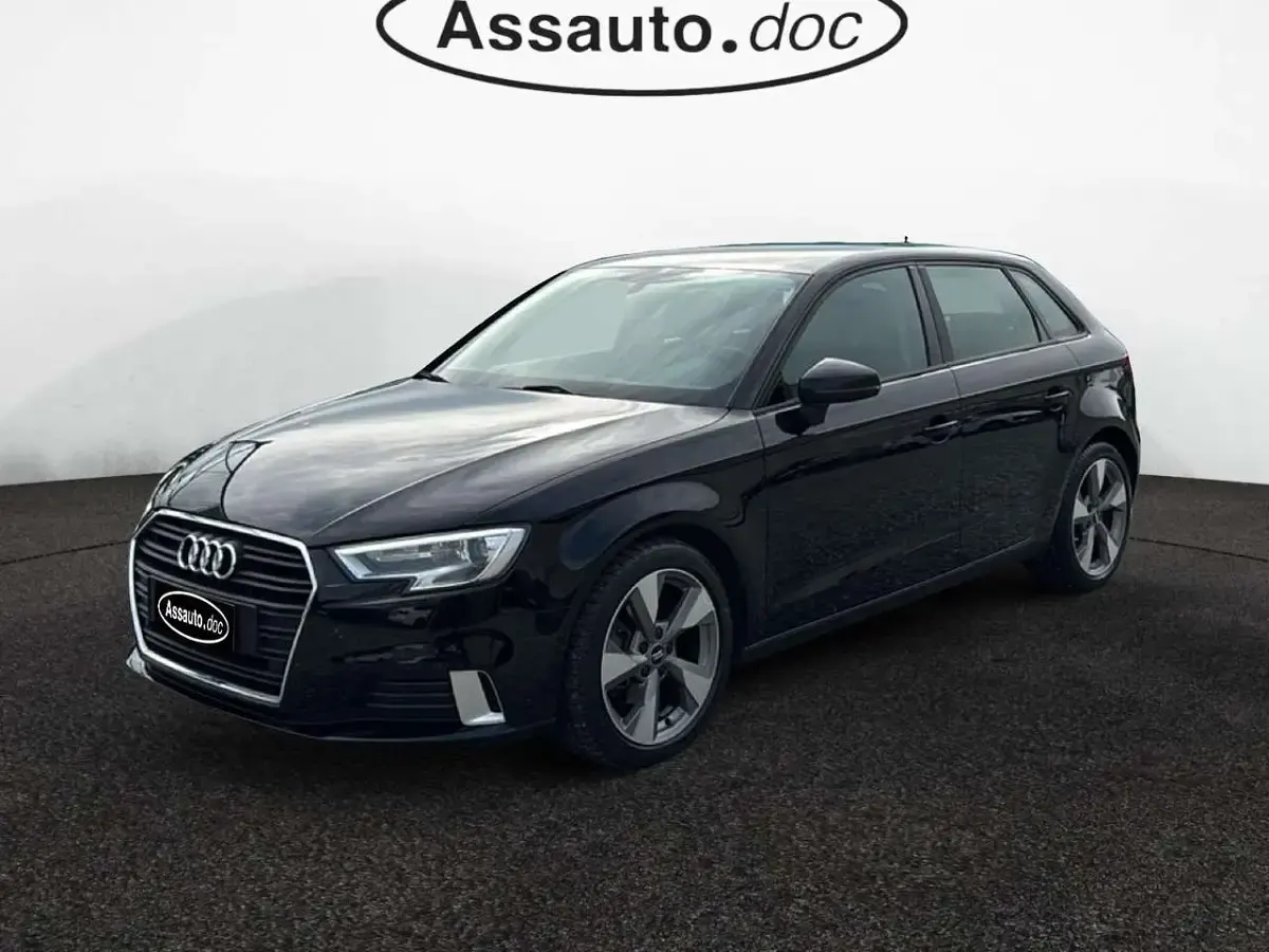 Usata Audi A3 116 CV (85 kW) 2017 Nero Berlina