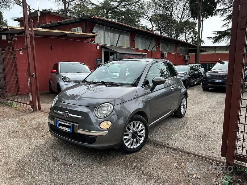 Usata Fiat 500 Lounge 69 CV (50 kW) 2015 Grigio Berlina
