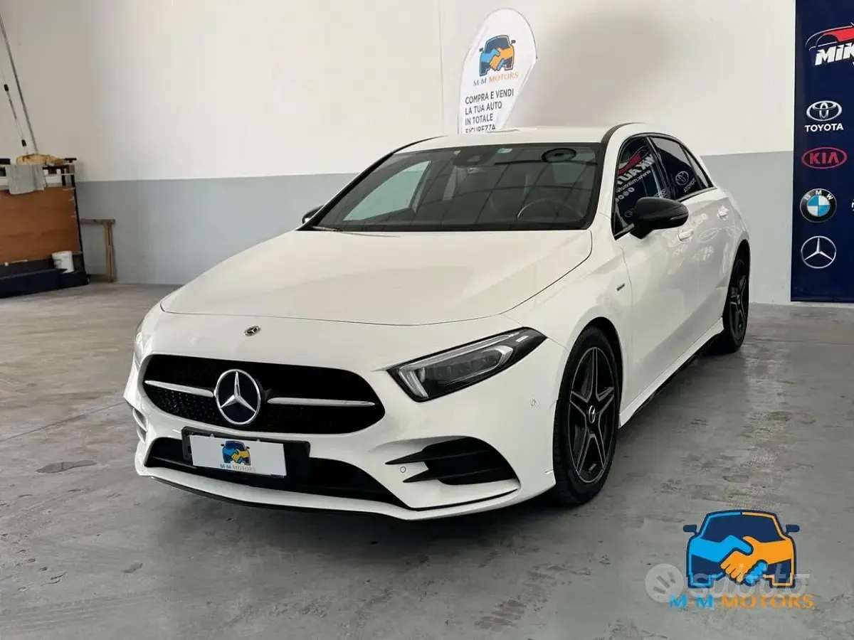 Usata Mercedes A180 Premium 116 CV (85 kW) 2022 Bianco Berlina