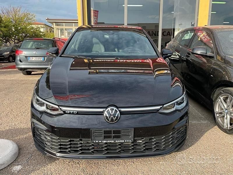 Usata VW Golf VIII GTD 200 CV (147 kW) 2022 Nero Berlina