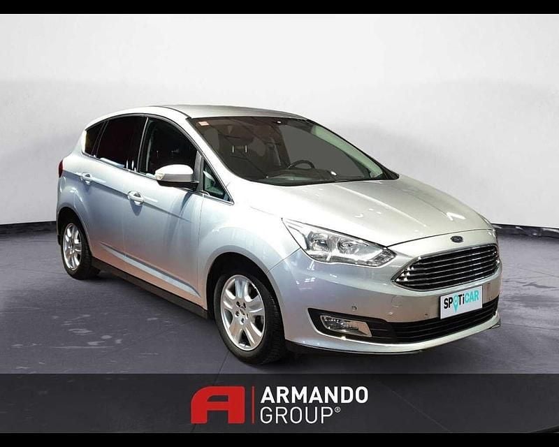 Begagnad Ford C-MAX Titanium 120 HK (88 kW) 2017 Grå Minibuss