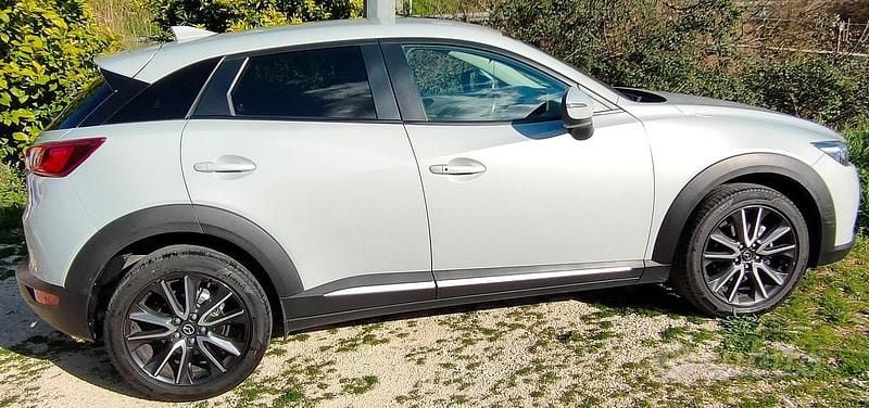 Usata Mazda CX-3 Exceed 105 CV (77 kW) 2017 Argento SUV