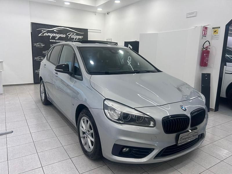 Usata BMW 218 Active Tourer M Sport 150 CV (110 kW) 2015 Argento Monovolume