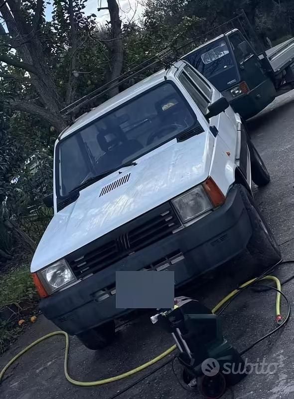 Usata Fiat Panda 4x4 2000 Bianco Utilitaria
