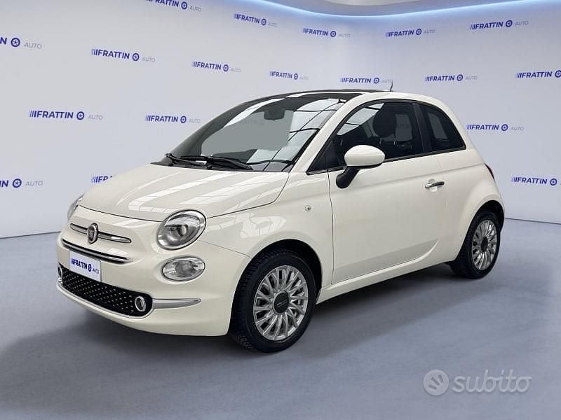 Bianco gelato [268] pastello Usata 2024 Fiat 500 Dolcevita Tre volumi | 13.990 € (Buon prezzo) - Immagine 1/4