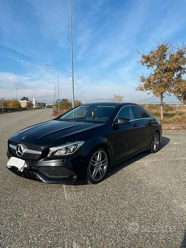 Usata Mercedes CLA200 Premium 136 CV (100 kW) 2018 Nero Coupé