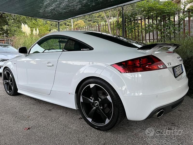 Usata Audi TT Advanced Plus 211 CV (155 kW) 2010 Bianco Coupé