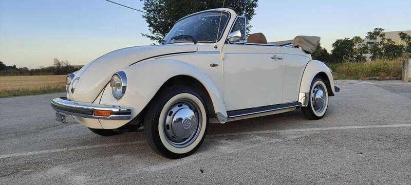 Bianco Usata 1976 VW Käfer Cabrio | 15.000 € - Immagine 1/4
